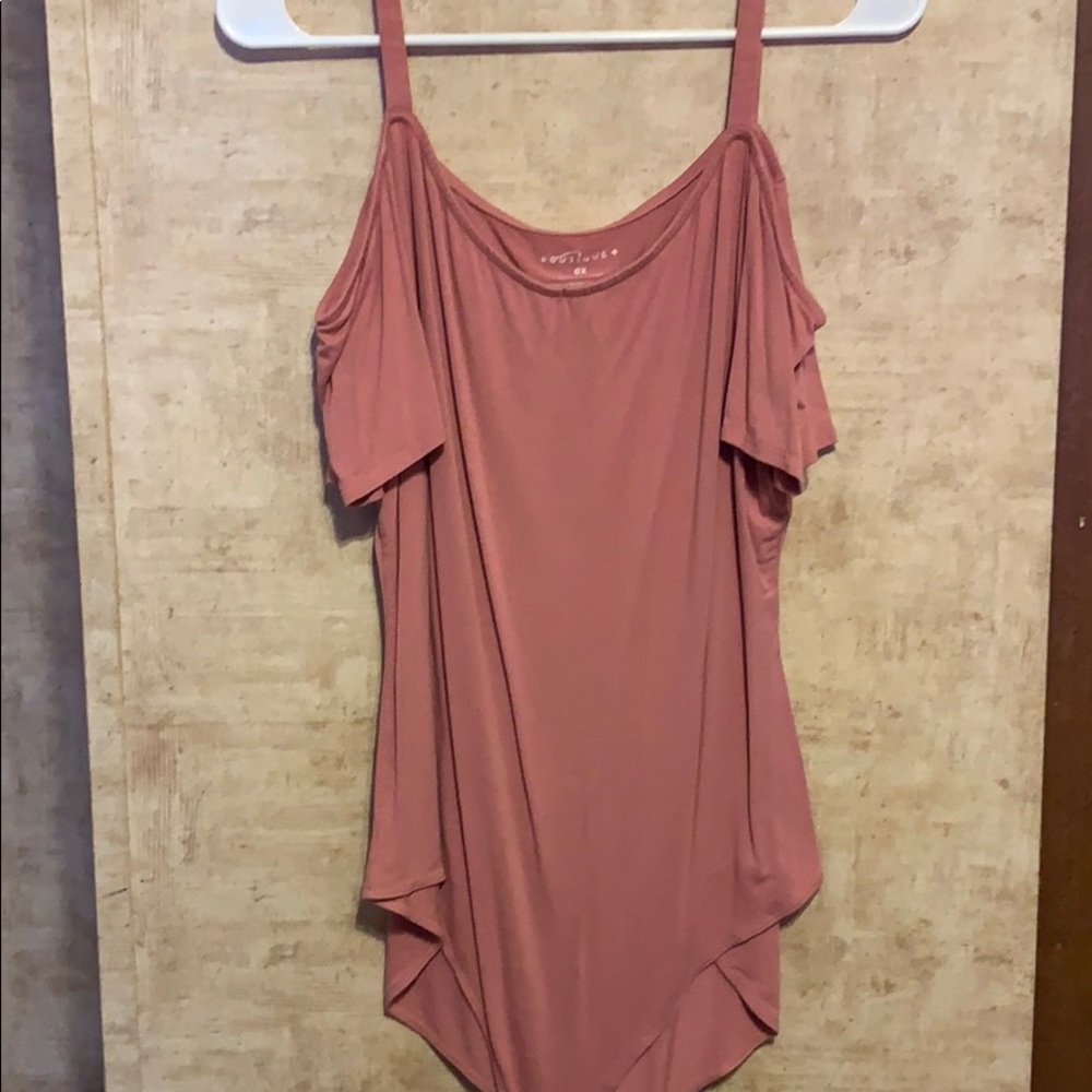 Blush body suit